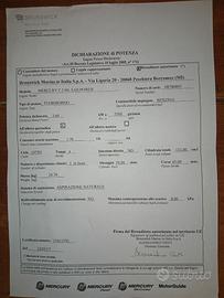 Motore MERCURY F 5 ML SAIL POWER