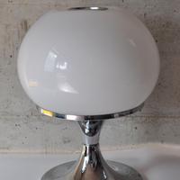 Lampada da tavolo a fungo Harvey Guzzini anni '70