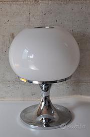 Lampada da tavolo a fungo Harvey Guzzini anni '70