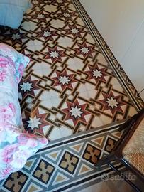 Cementine decorate a mano