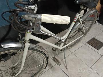 Bici BIANCHI bianca 70/80 buono stato,pezzi extra