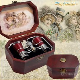 Binocolo da Teatro 3x25 con Scatola Stile Antico