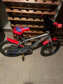 Bicicletta 16 bambino fantastici quattro