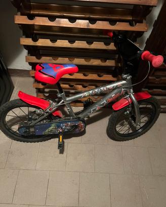 Bicicletta 16 bambino fantastici quattro