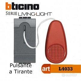 Bticino Living L4033 Pulsante a tirante bagno
