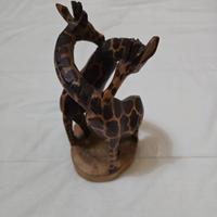 statuetta 2 giraffe 