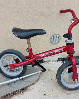 bicicletta senza pedali 