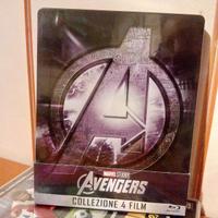 AVENGERS La Collezione Completa 4 Film (5 BLU-RAY