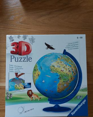 puzzle 3d Mappamondo Ravensburger