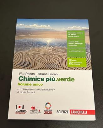 Chimica più verde - volume unico - Zanichelli