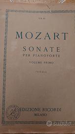 Antico spartito SONATE Mozart 1920