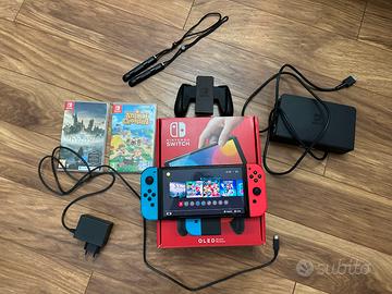 Nintendo Switch OLED + 3 Giochi