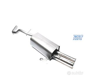 SILENZIATORE DI SCARICO PER AUDI A3 8L 09 1996- x2