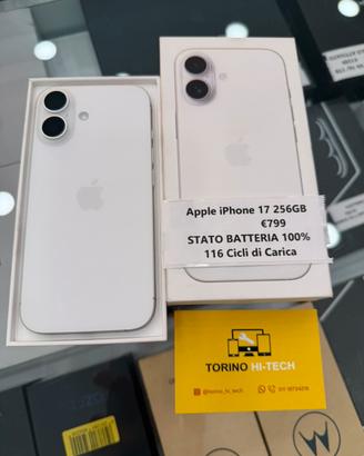 Apple iPhone 17 256GB - PROMO BATTERIA 100%