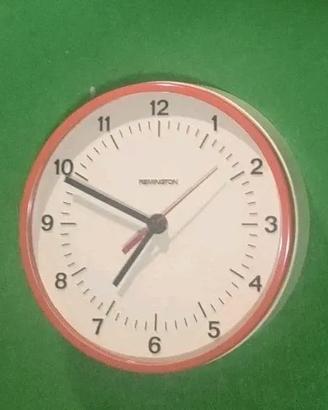 OROLOGIO PARETE VINTAGE ANNI 60 70 DESIGN REMINGTO