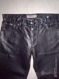 Pantaloni Biker ecopelle neri Take Two 