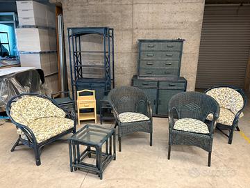 Set arredamento in bambu