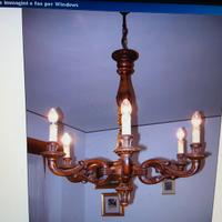 Lampadario arte fiorentina