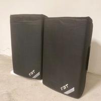 Coppia casse FBT X-LITE 12A  con CUSTODIE