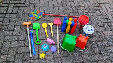 Giochi vari da spiaggia