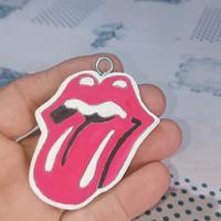 Portachiavi in legno Rolling Stones 