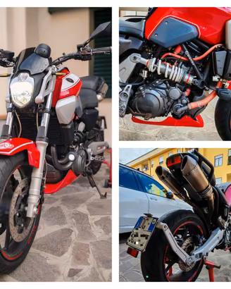 YAMAHA MT-03 660 cc anno 2008 colorazione ROSSA