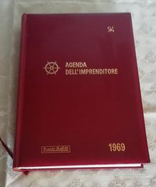 Agenda dell'Imprenditore 1969 Buffetti collezione