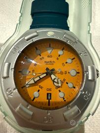Orologio Swatch Irony Scuba 200 mai usato original