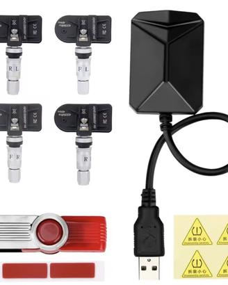 Controllo Pressione Pneumatici USB TPMS Android