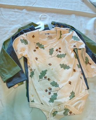 set tre body neonato nuovi