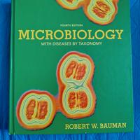 Microbiology Bauman libro di microbiologia