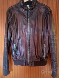 Bomber in pelle