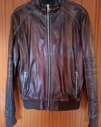 Bomber in pelle