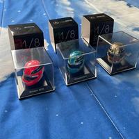 Collezione modellini caschi Lewis Hamilton 1:8