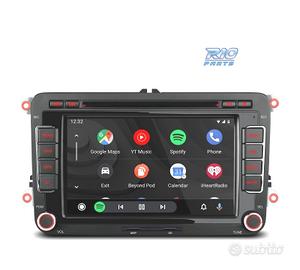 RADIO GPS ANDROID 13 PER VOLKSWAGEN VW SEAT SKODA 