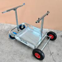 Carrello porta go kart