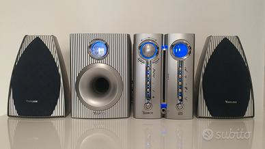 Impianto Stereo Radio RDS CD Player con Subwoofer 