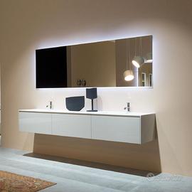 Specchio bagno illuminato Antonio Lupi