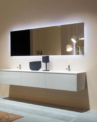 Specchio bagno illuminato Antonio Lupi