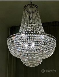 Lampadario in cristallo