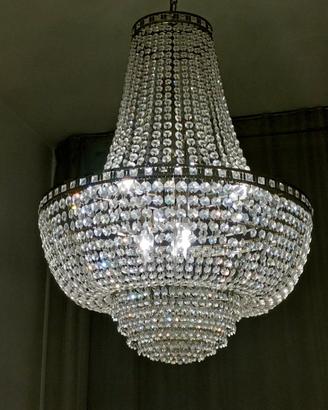 Lampadario in cristallo