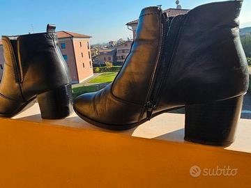 Stivaletto donna Nero in pelle nr.40