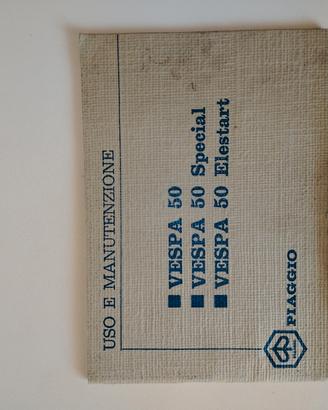 Vespa 50 manuale