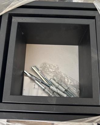 Mensole a cubo da parete set di 3 pz componibile