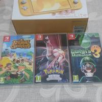 Nintendo switch lite + Giochi.