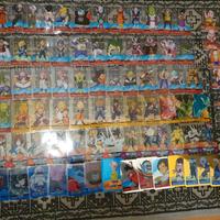 lotto 93 carte dragonball z succhi di frutta