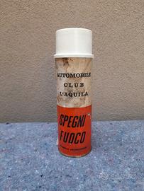 Estintore spray vintage pubbliicitario ACI.
