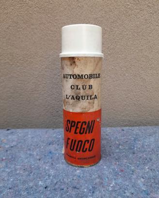 Estintore spray vintage pubbliicitario ACI.