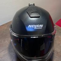 Casco Nolan N 100-5 del 2024 nero metallizzato XL