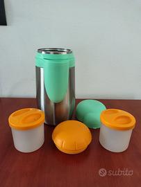 Termos Scaldapappa Chicco Inox con Contenitori